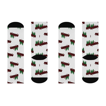 Little Red Christmas Truck