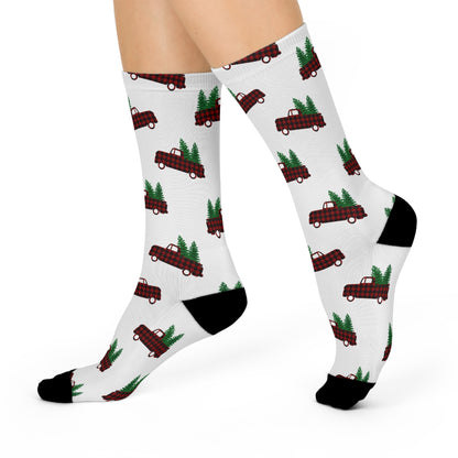 Little Red Christmas Truck