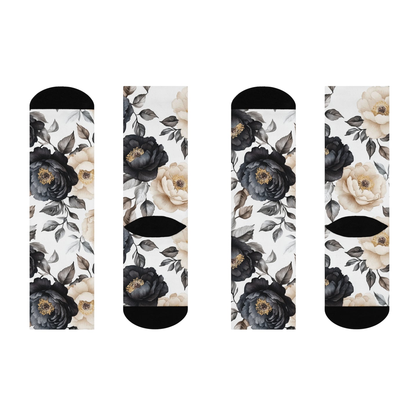 Black & White Peonies