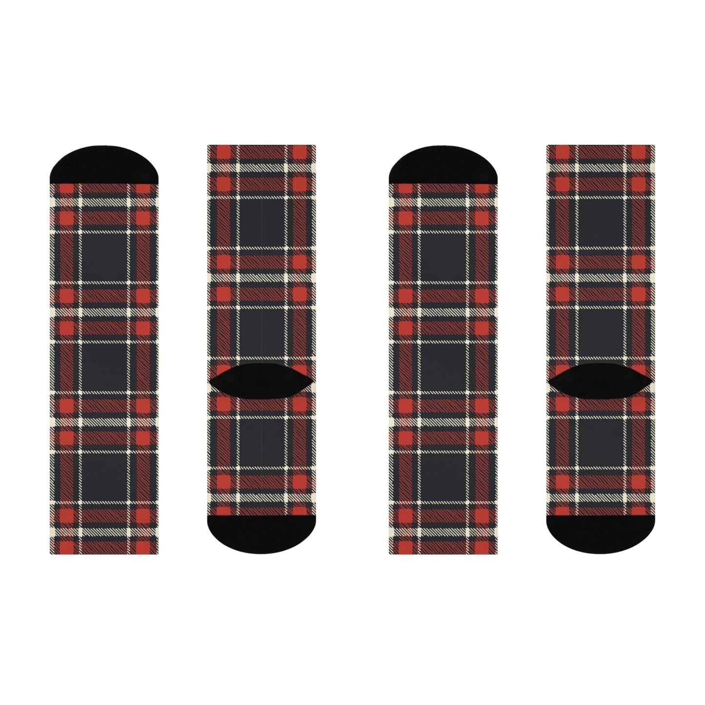 Black & Red Plaid